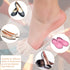 SATINIOR 6 Pairs Toe Topper Socks No Show Liner Socks Women Finger Half Socks Non Slip Invisible Separated Socks...